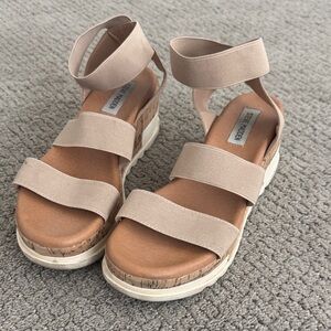 Beige Sandals